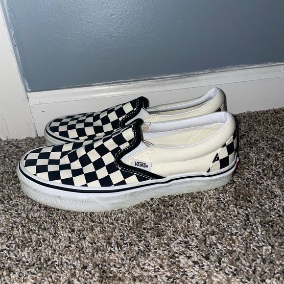 Vans slip on Checkered White And Black - Picture 3 of 5